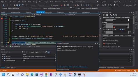 Image result for Cannot Access a Disposed Object