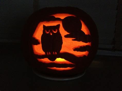 Owl Pumpkin Carve