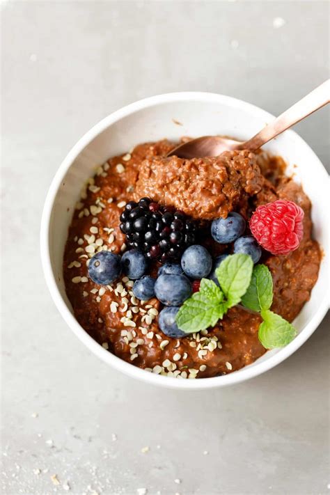 Chocolate Oat Bran Dessert - Cooking LSL