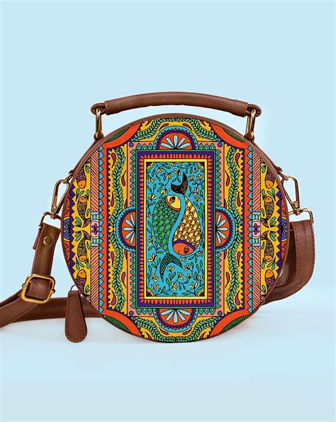 Side Sling Bags | Modern Madhubani – Kalankit