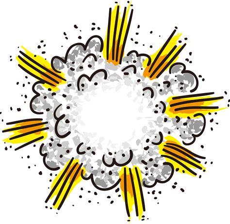 Explosion Clip art - Vector cloud comics explosion png download - 4012* ...