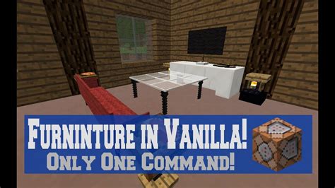 Image result for Furniture Code Command Block