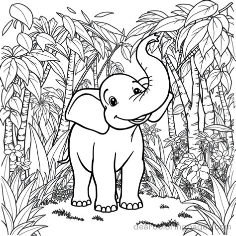 Jungle Coloring Pages - 11 Free Printable Coloring Pages