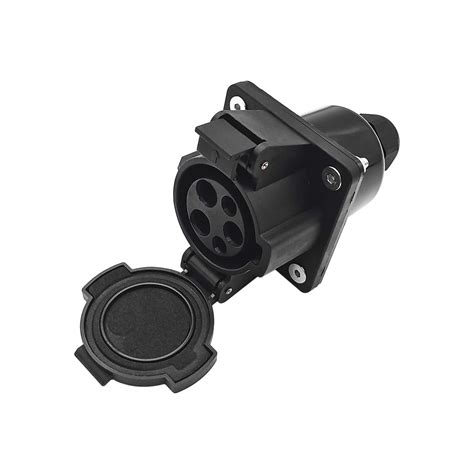 Buy EV Charger Socket Level 2 16A for Electric Vehicle J1172 Male EV ...