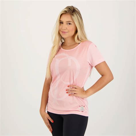 Corinthians Effects Women Pink Shirt - FutFanatics