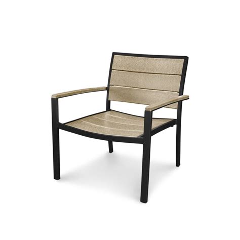 Trex Outdoor Furniture Surf City Frame Stationary Dining Chair(s) with ...