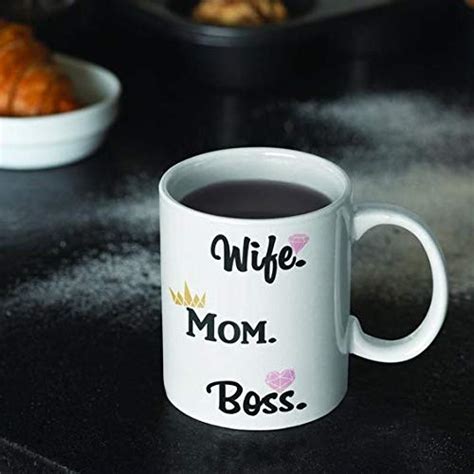 Buy ATC Wife Mom Boss Coffee Mugs for Kids (325ml) Online at Low Prices ...