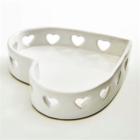 Buy Love Forever Ceramic Heart Decorative Platter from Home Centre at ...
