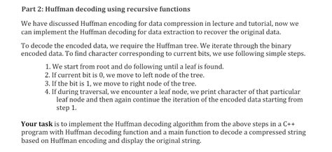 Huffman Decoding Questions with Solution 的图像结果