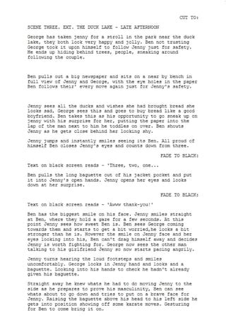 Image result for Final Draft Script Sample