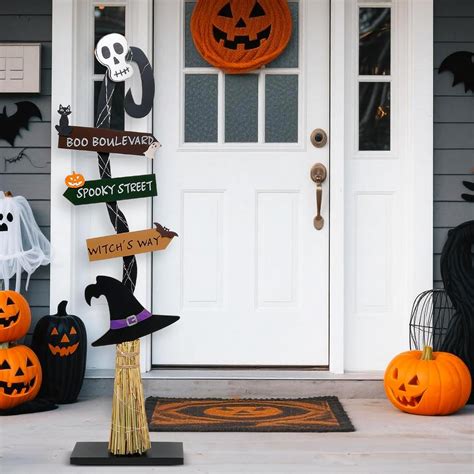 LETUBUYU Halloween Decorations |Lighted Witchs Broom India | Ubuy