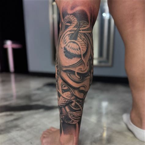 21 Amazing Men’s Leg Sleeve Tattoo Ideas | ThriveNaija