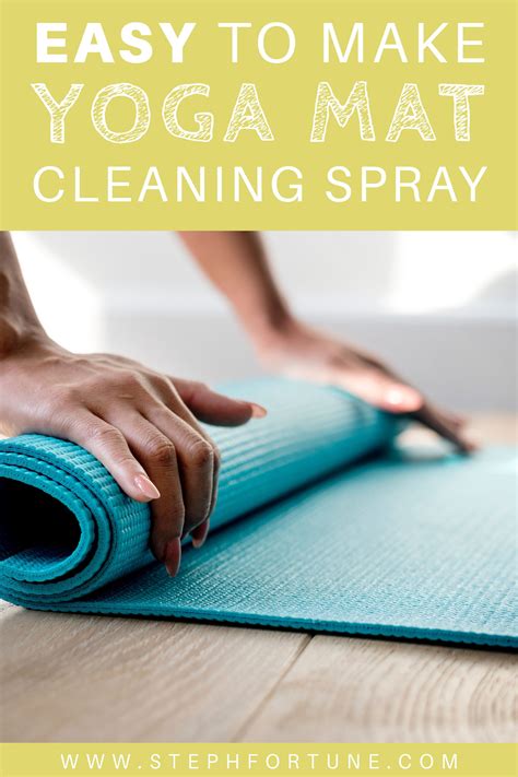 diy yoga mat cleaner