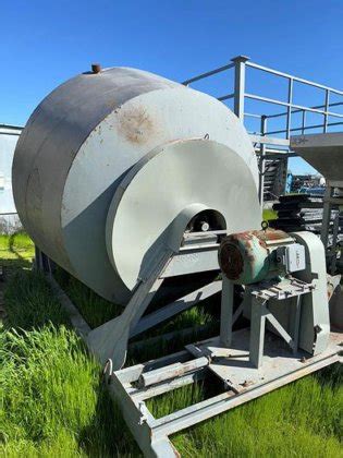 Mixer, Rotary, Drum, Doyle, 8-Ton, Stainless Steel, 7' x 8'6" #S745429 ...