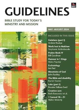 Buy Guidelines May-August 2024: Bible study for today's ministry and ...