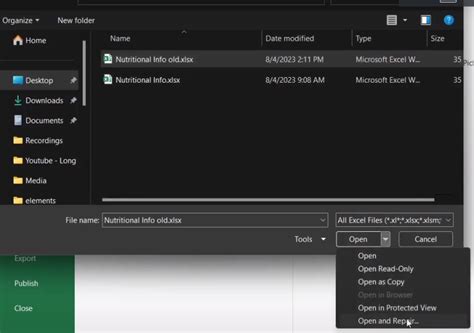 Cannot Open Excel File Because Extension Is Not Valid 的图像结果