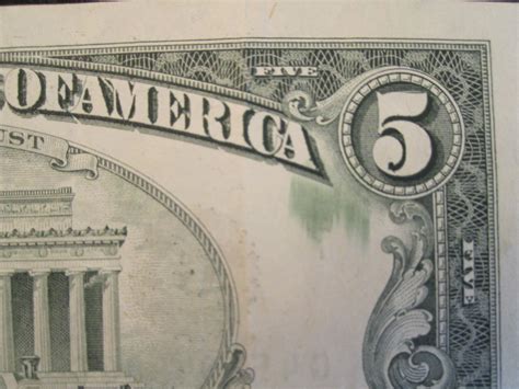 1988 five dollar bill SMUDGE/SMEAR | Coin Talk