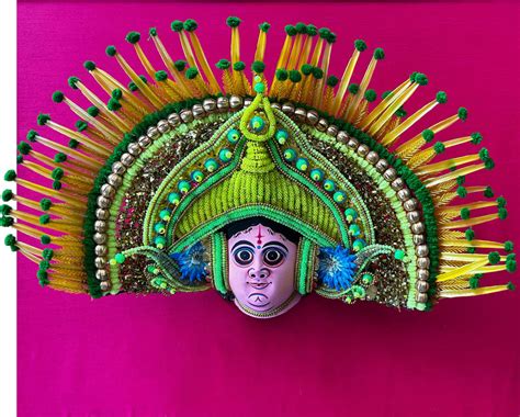 Buy Lord Kartikey Chhau Mask Online In India