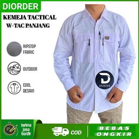 Jual KEMEJA TACTICAL LAPANGAN W-TAC LENGAN PANJANG /BAJU KEMEJA ...