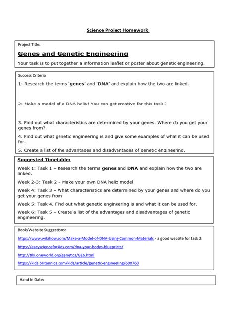 Genetics Engineering Projects 的图像结果