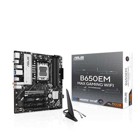 Amazon.in: Buy ASUS B650EM MAX Gaming WiFi AMD B650 mATX Motherboard ...