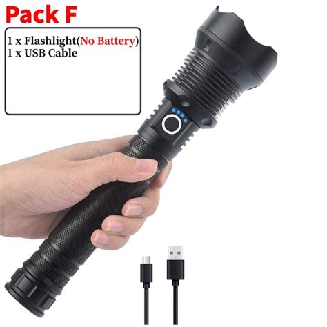 Waterproof Rechargeable Flashlight