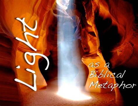 Jesus Dust: Light as a Biblical Metaphor Pt. 2