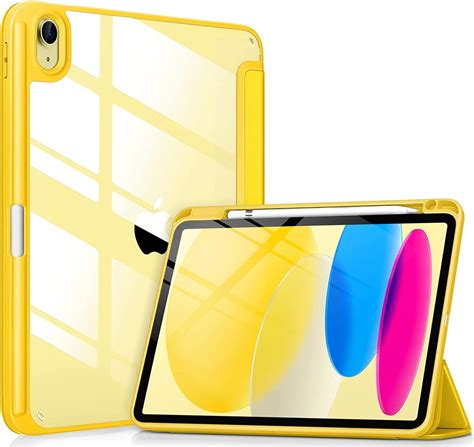 Robustrion Cover for iPad 10th Generation Cover Case with Pencil Holder ...