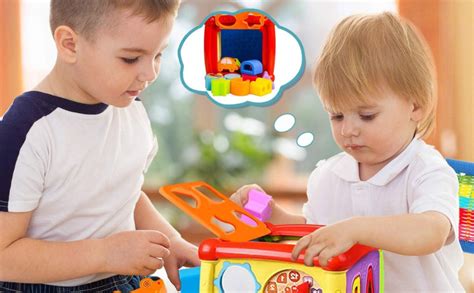 DEOXY 6 in 1 Musical Leaning Baby Cube Including Letters Shape Piano ...