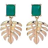 Buy Jewels Galaxy Wonderful Hanging Ball Plushy Drop Earrings For Women ...