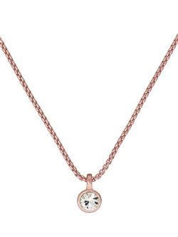 Rose Gold Necklaces | John Lewis & Partners