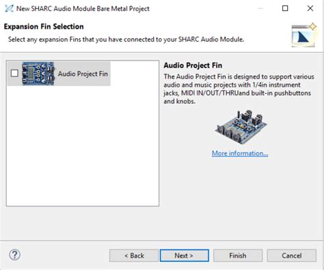 Bare Metal Project Wizard [Analog Devices Wiki]