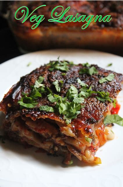 Vegetarian Lasagna Recipe   Veggie & Cheese Lasagna Recipe  
