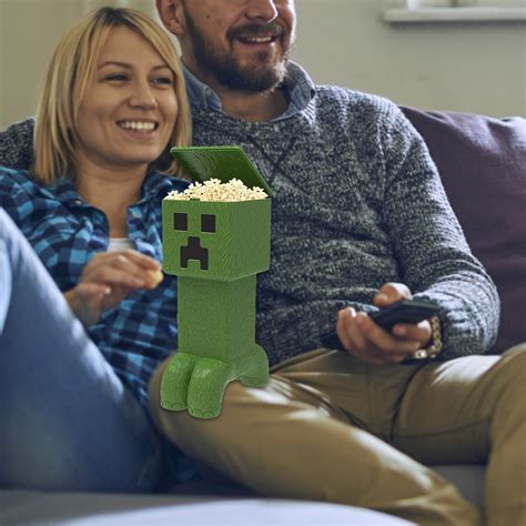 2025 New Creeper Cinemark Buckets Minecraft Popcorn Buckets, Minecraft ...