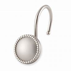 Shower Hooks by Home Fashions Rope Shower Hooks In Brushed Nickel Shower Hooks