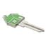 Minute Key Yellow 66 Kw1 Brass House/Entry Key Blank 9986683 at Lowes.com