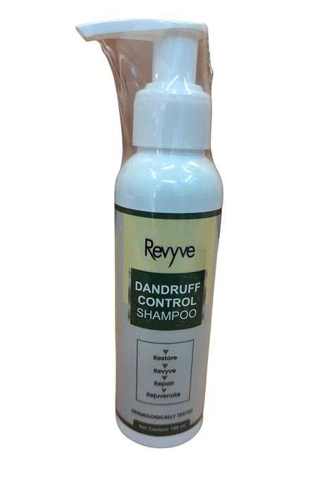 Buy Revyve Dandruff Control Shampoo, Natural Anti Dandruff Shampoo 100 ...