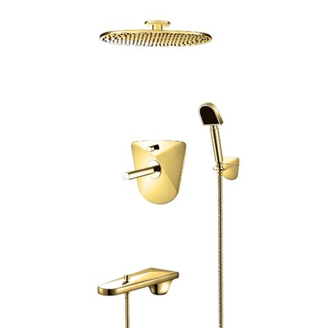 Vetta Complete Shower Set with Bath Shower Faucet Trim and Diverter ...