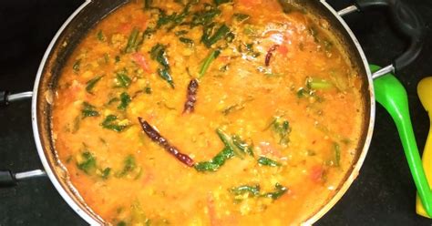Samita Sar দ্বারা ডাল পালং (Dal Palong Recipe In Bengali) রেসিপি- কুকপ্যাড