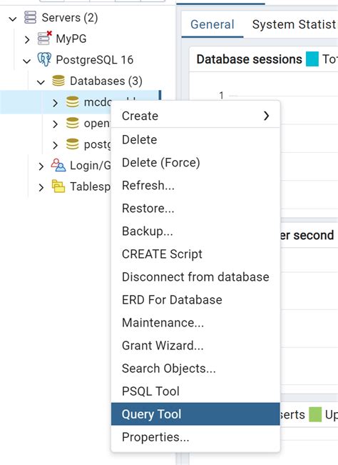 Image result for SQL Query in Pgadmin4