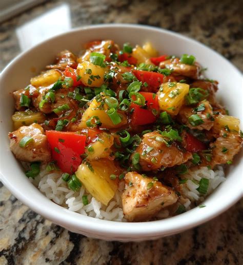 Chicken Teriyaki Pineapple Bowls Recipe for Flavorful Bliss - Vihaad ...
