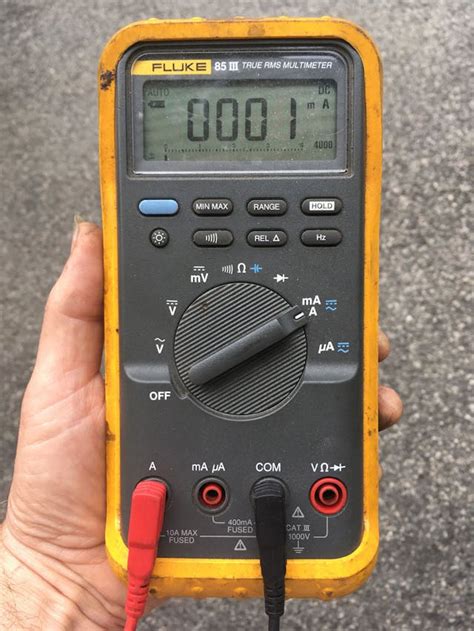 Image result for Current Multimeter Checking