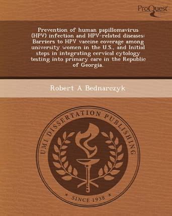 Buy Prevention of Human Papillomavirus (Hpv) Infection and Hpv-Related ...