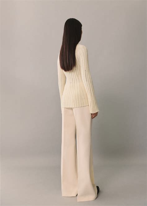 Ribbed knitted sweater - Women | MANGO USA