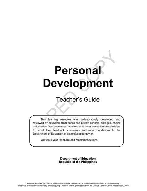 Thesaurus Personal Development at Robin Clark blog