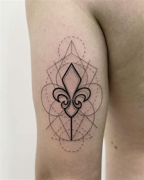 Fleur De Lis Flower Tattoo | Best Flower Site