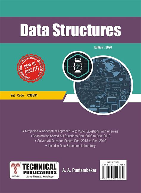 Data Structures for BE Anna University R17 CBCS (III-CSE/IT - CS8391 ...