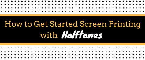 Image result for Halftones for Screen Printing Tutorial