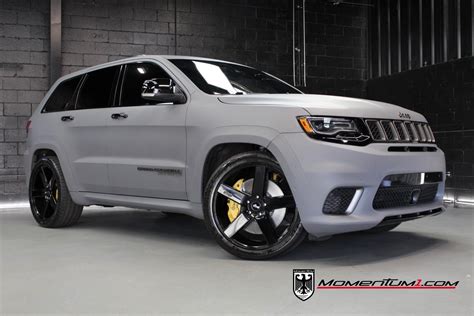 Used 2018 Jeep Grand Cherokee Trackhawk For Sale (Sold) | Momentum Motorcars Inc Stock #302870