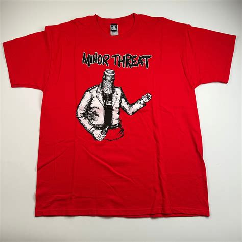 Vintage 2000s Minor Threat Shirt XL Bottled Violence - Madd Vintage